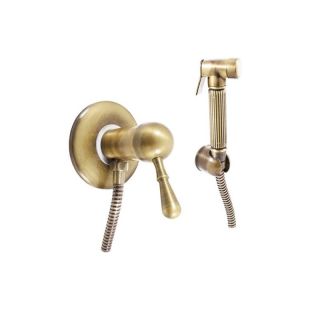 Гигиенический душ со смесителем Rav Slezak Labe L447/1SM бронза